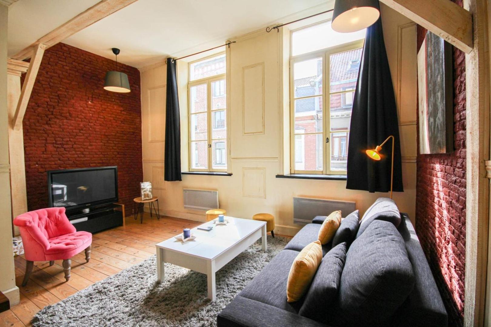 Old Lille Charming Duplex Apartment Kültér fotó